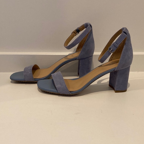 Donald Pliner Priyah Lizard Print Suede Sandals - Size 9 - NWOT - Picture 7 of 8